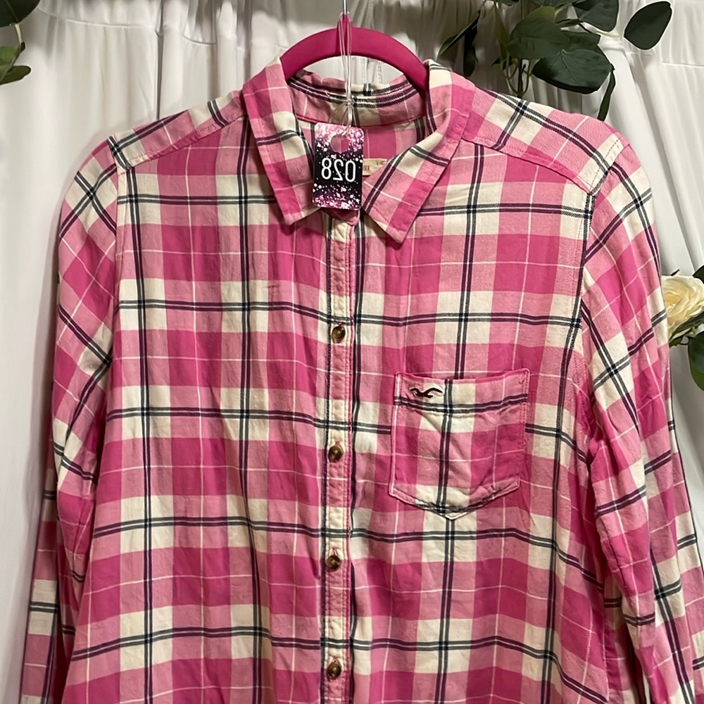28 - Hollister - Top - Pink - L